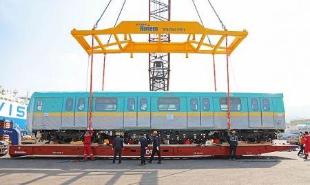 Egypte: Hyundai Rotem livre un 5e train pour le métro du Caire